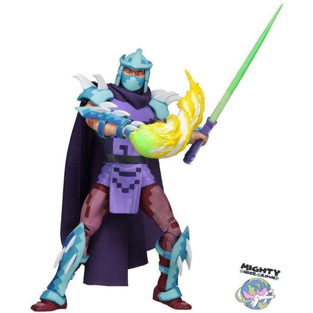 TMNT Turtles in Time (Game): Shredder-Actionfiguren-NECA-mighty-underground