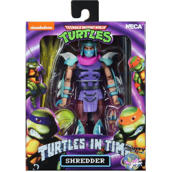 TMNT Turtles in Time (Game): Shredder-Actionfiguren-NECA-mighty-underground