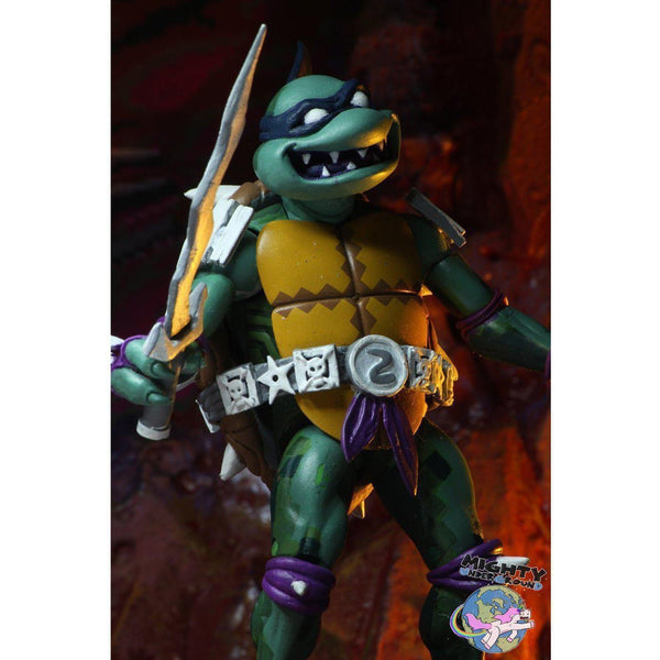 TMNT Turtles in Time (Game): Slasher-Actionfiguren-NECA-mighty-underground