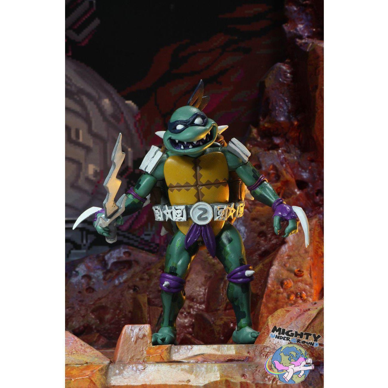 TMNT Turtles in Time (Game): Slasher-Actionfiguren-NECA-mighty-underground