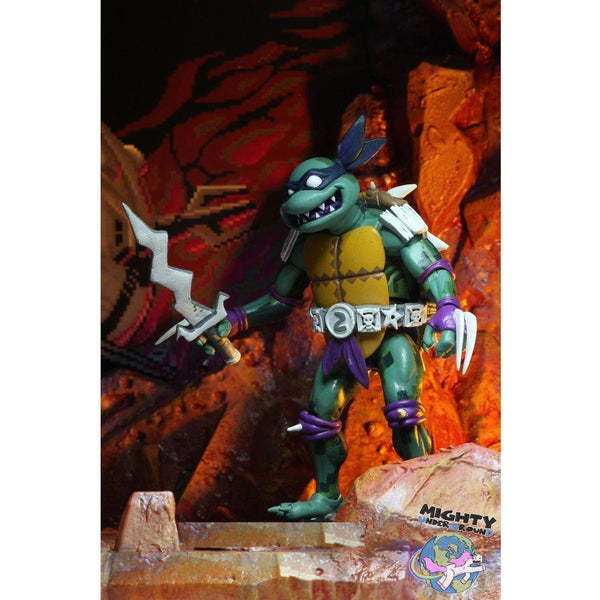 TMNT Turtles in Time (Game): Slasher-Actionfiguren-NECA-mighty-underground