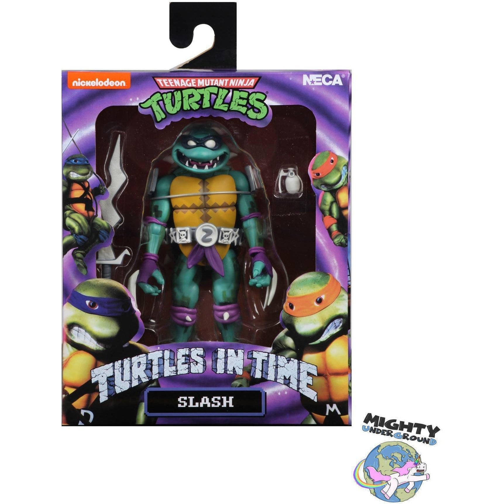 TMNT Turtles in Time (Game): Slasher-Actionfiguren-NECA-mighty-underground