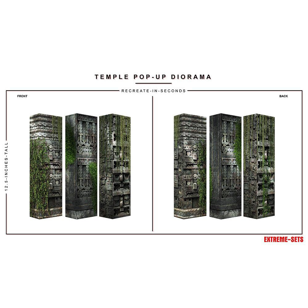 Temple Pop-Up - Diorama - 1/12-Actionfiguren-Extreme Sets-Mighty Underground