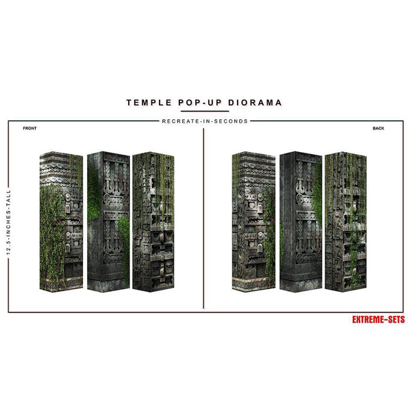 Temple Pop-Up - Diorama - 1/12-Actionfiguren-Extreme Sets-Mighty Underground