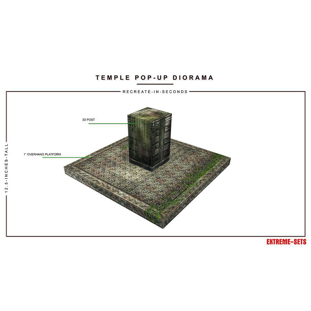 Temple Pop-Up - Diorama - 1/12-Actionfiguren-Extreme Sets-Mighty Underground
