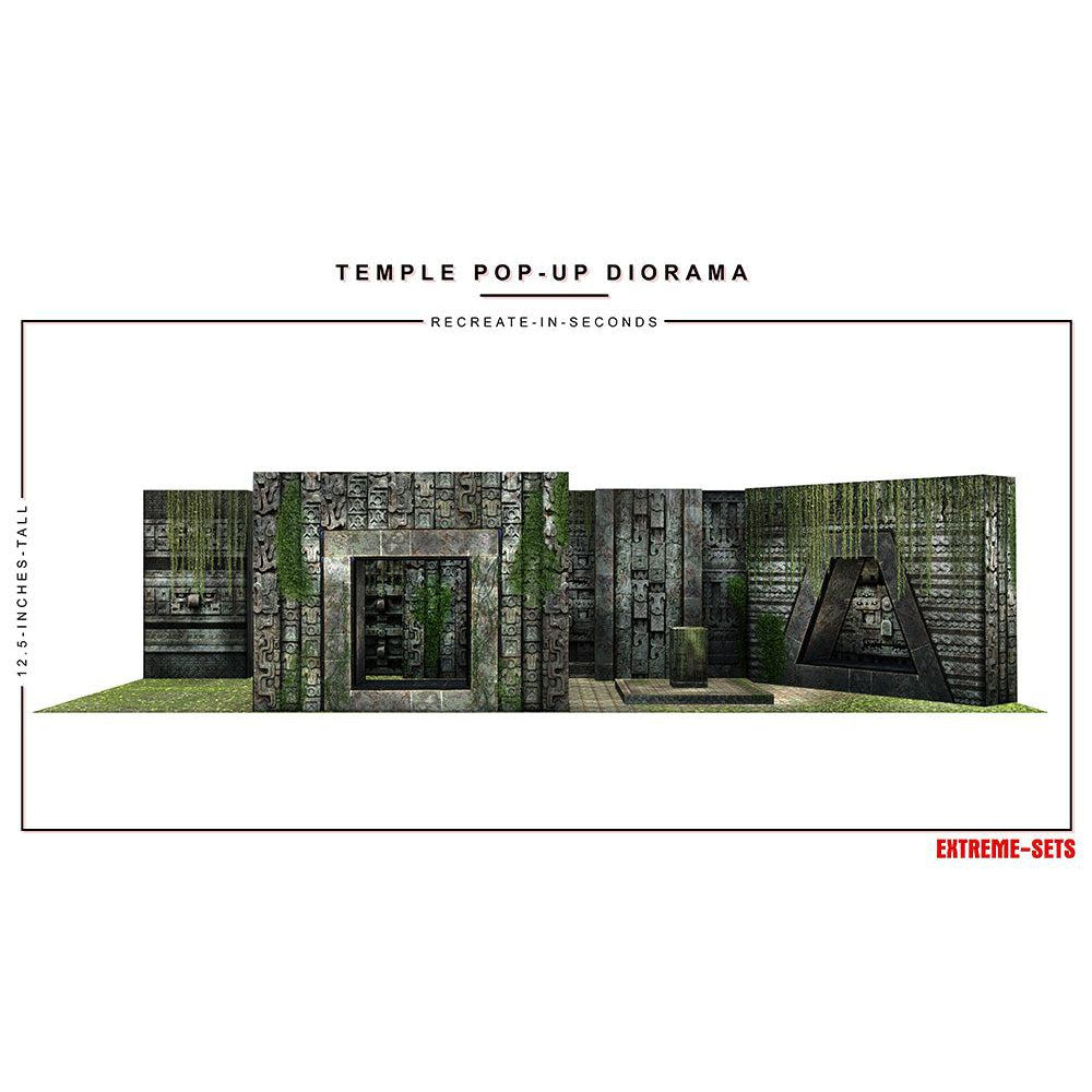 Temple Pop-Up - Diorama - 1/12-Actionfiguren-Extreme Sets-Mighty Underground