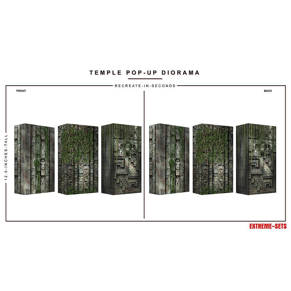 Temple Pop-Up - Diorama - 1/12-Actionfiguren-Extreme Sets-Mighty Underground