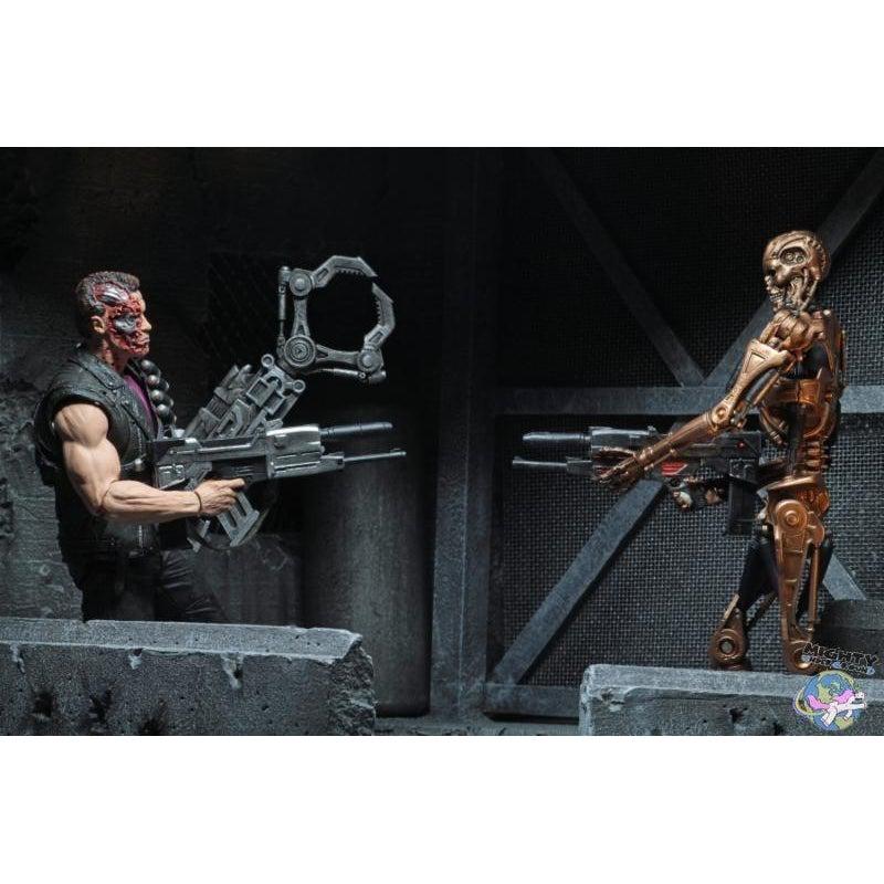 Terminator 2: Metal Mash Endoskeleton T-800-Actionfiguren-NECA-mighty-underground