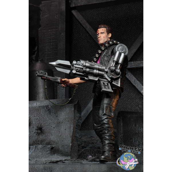 Terminator 2: Power Arm T-800-Actionfiguren-NECA-mighty-underground