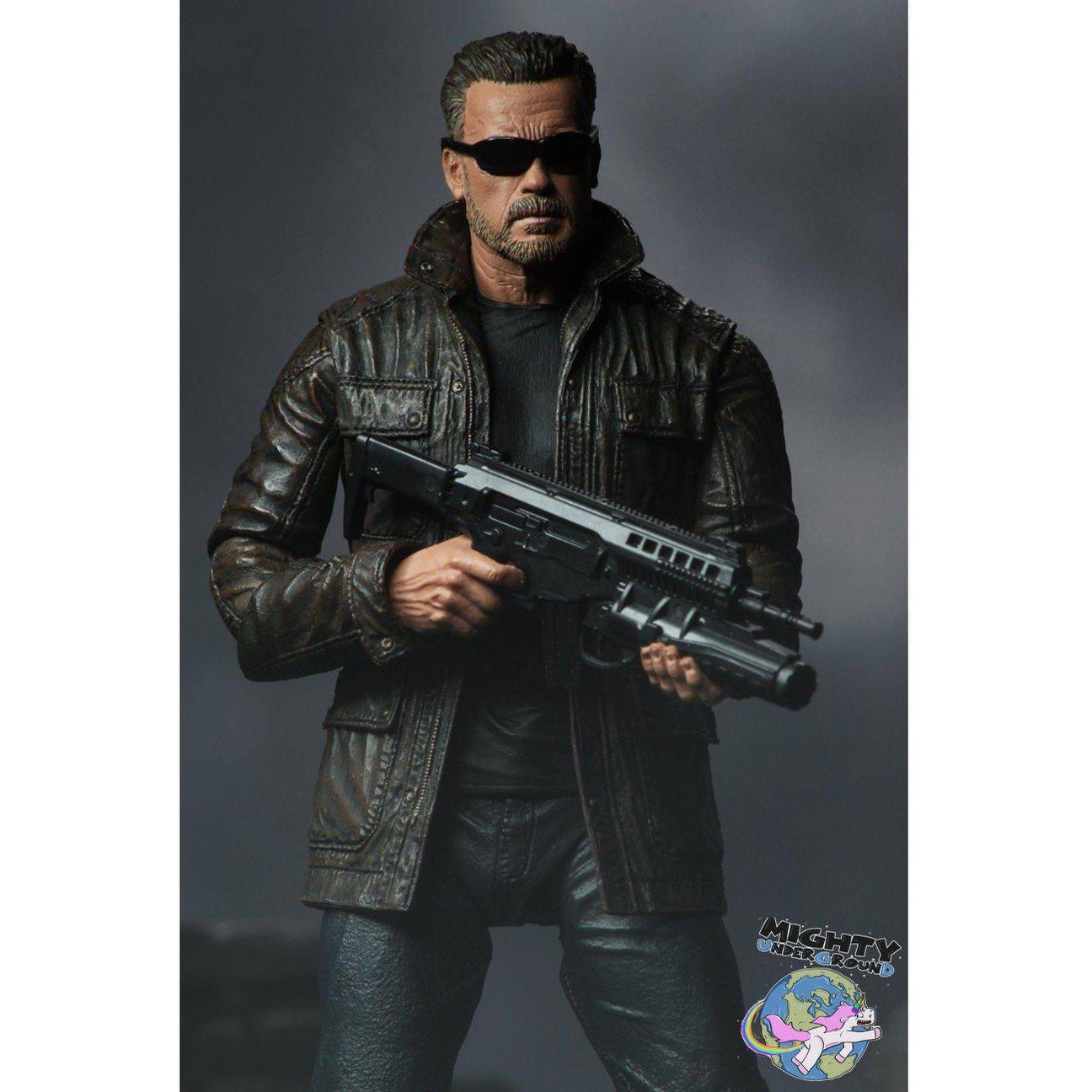 Terminator Dark Fate: T-800-Actionfiguren-NECA-mighty-underground