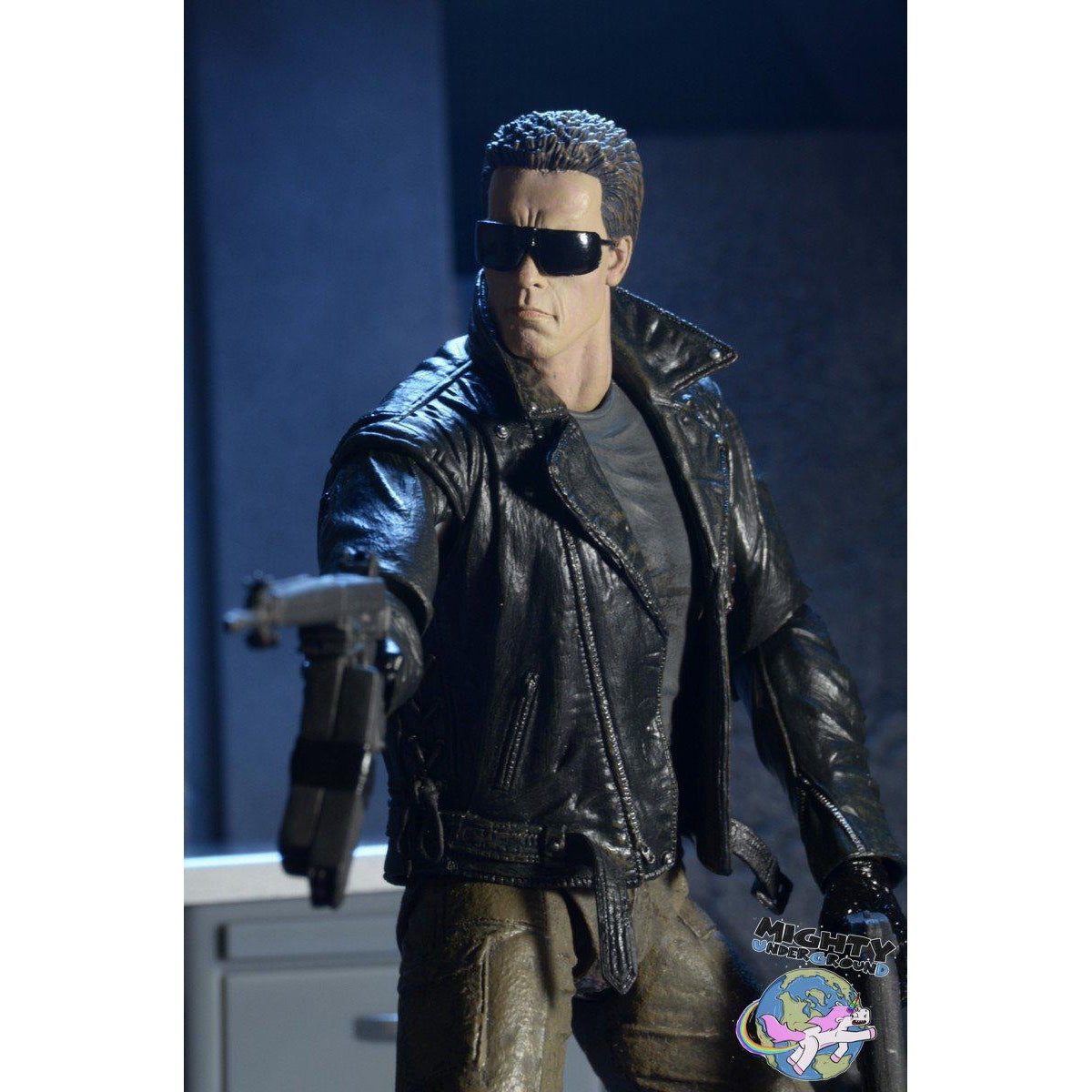 Terminator: Ultimate Police Station Assault T-800-Actionfiguren-NECA-mighty-underground