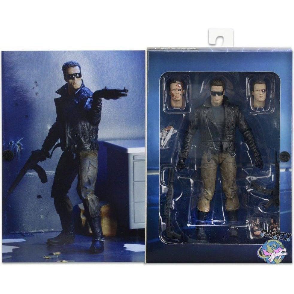 Terminator: Ultimate Police Station Assault T-800-Actionfiguren-NECA-mighty-underground