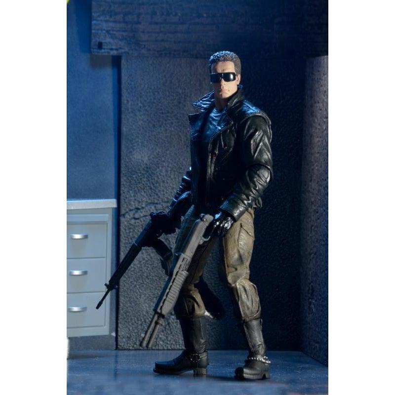 Terminator: Ultimate Police Station Assault T-800-Actionfiguren-NECA-mighty-underground