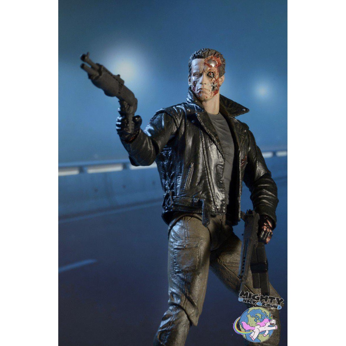 Terminator: Ultimate Police Station Assault T-800-Actionfiguren-NECA-mighty-underground