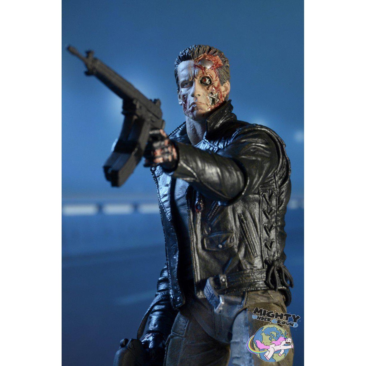 Terminator: Ultimate Police Station Assault T-800-Actionfiguren-NECA-mighty-underground