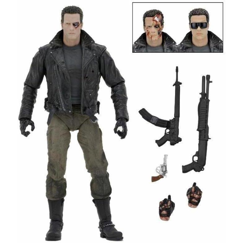 Terminator: Ultimate Police Station Assault T-800-Actionfiguren-NECA-mighty-underground