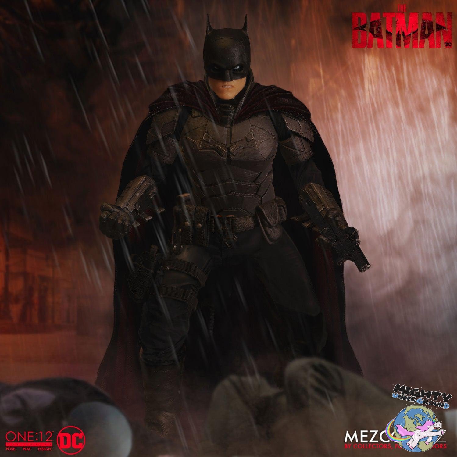 The Batman - 1/12-Actionfiguren-Mezco Toys-Mighty Underground