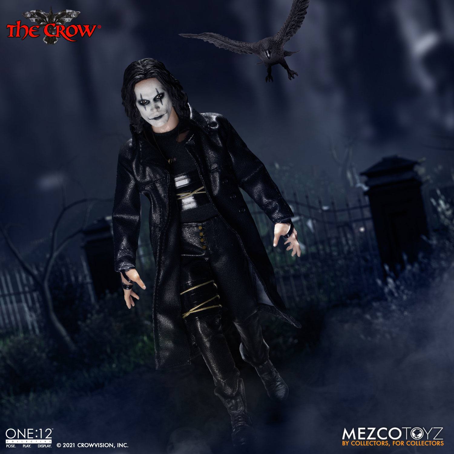 The Crow: Eric Draven-Actionfiguren-Mezco Toys-Mighty Underground