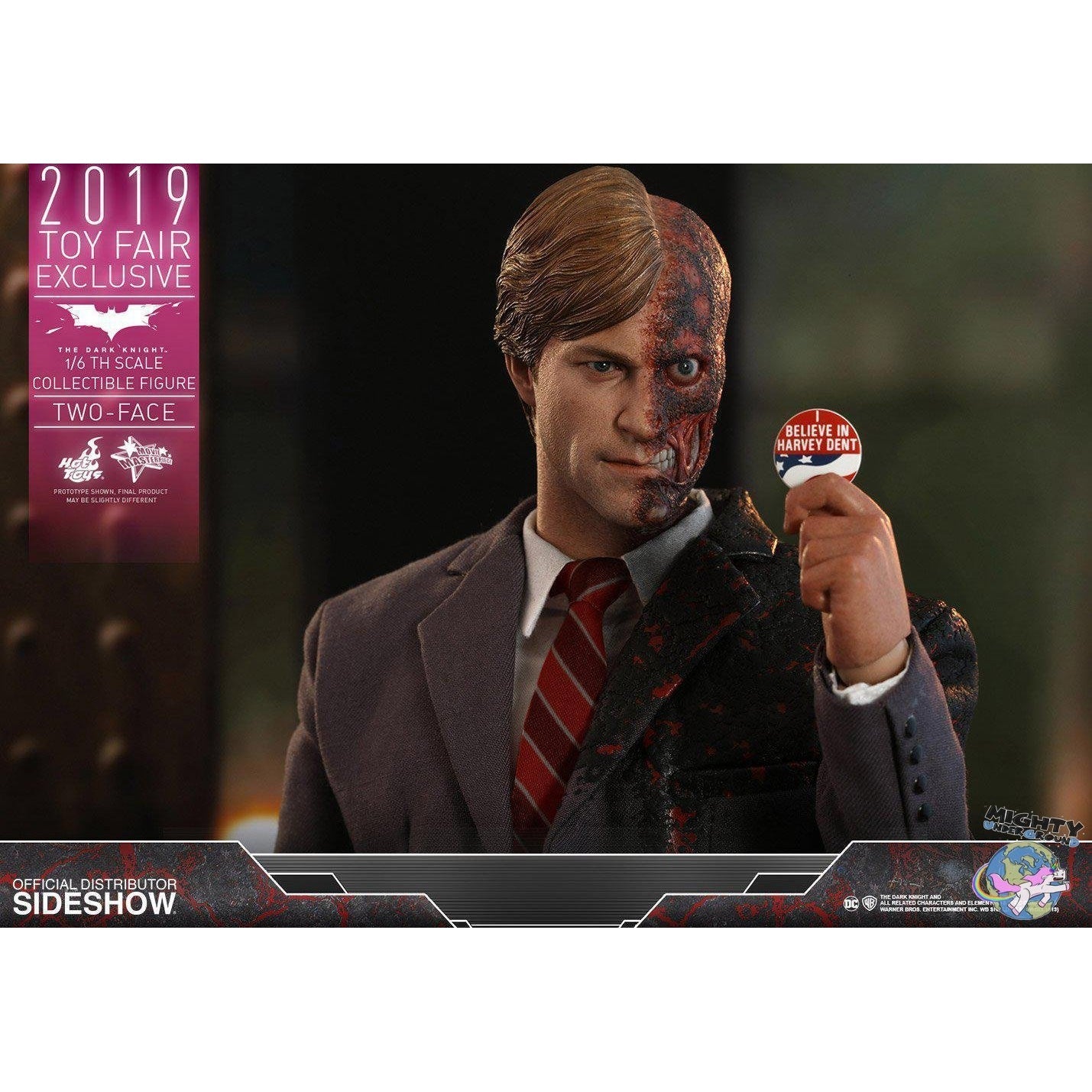 The Dark Knight: Two-Face Convention Exclusive 1/6-Actionfiguren-Hot Toys-mighty-underground