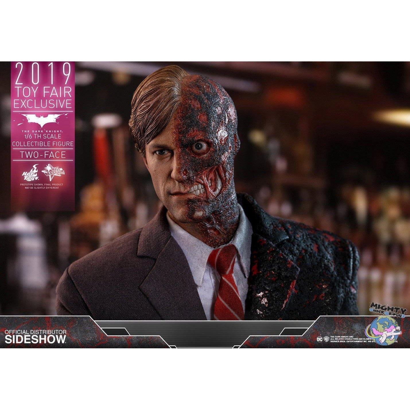 The Dark Knight: Two-Face Convention Exclusive 1/6-Actionfiguren-Hot Toys-mighty-underground