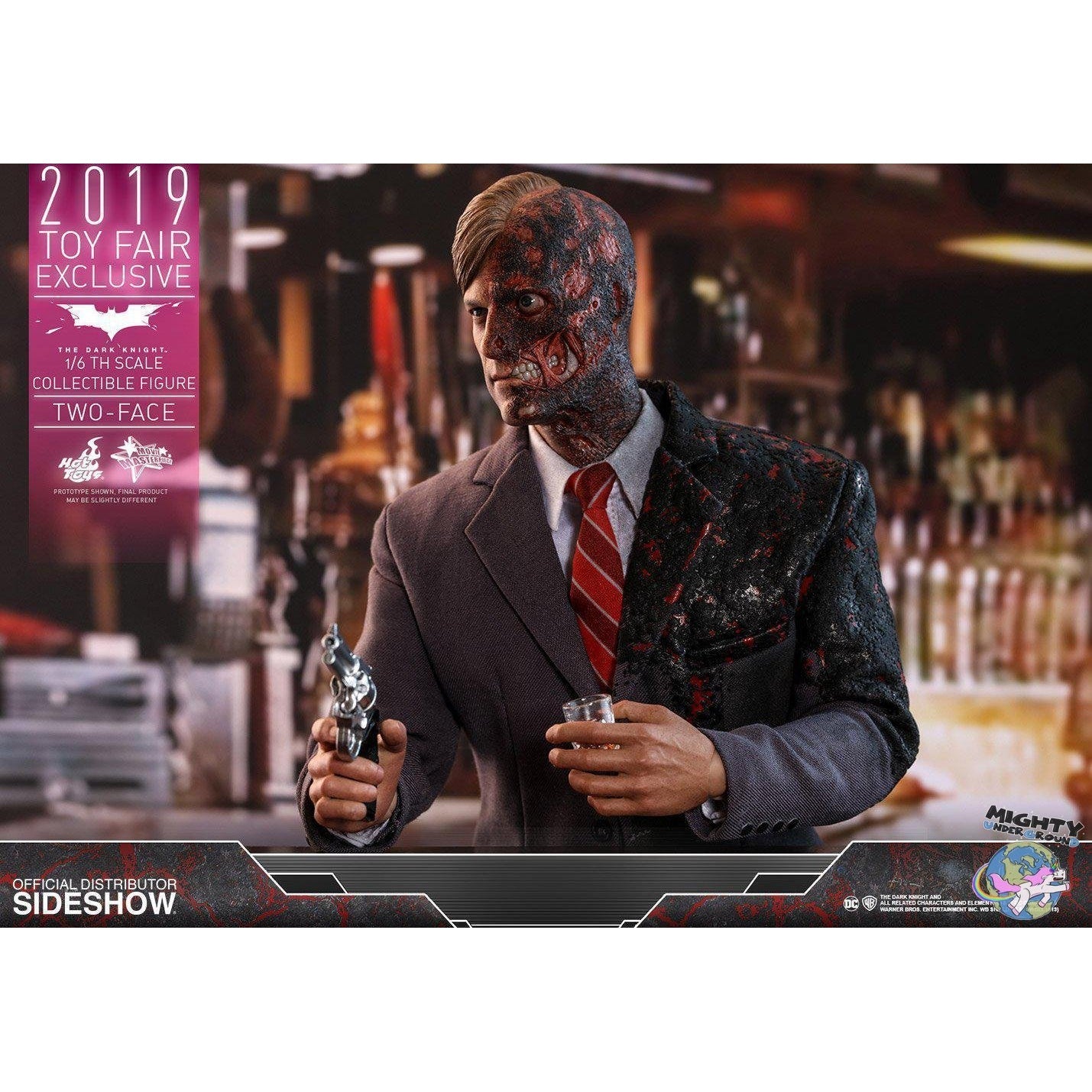 The Dark Knight: Two-Face Convention Exclusive 1/6-Actionfiguren-Hot Toys-mighty-underground