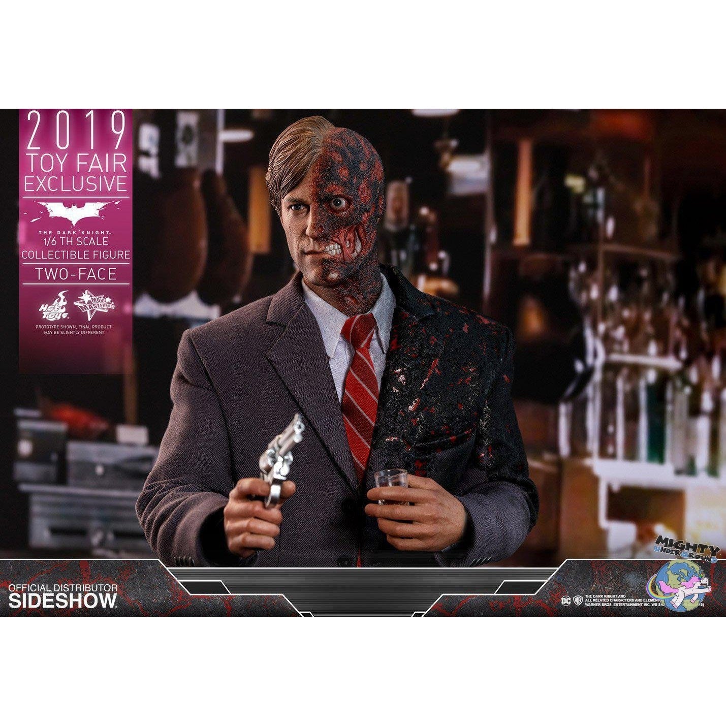 The Dark Knight: Two-Face Convention Exclusive 1/6-Actionfiguren-Hot Toys-mighty-underground