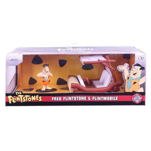 The Flintstones: Flintmobile 1:32 - Modellauto-Modellautos-Jada Toys-Mighty Underground
