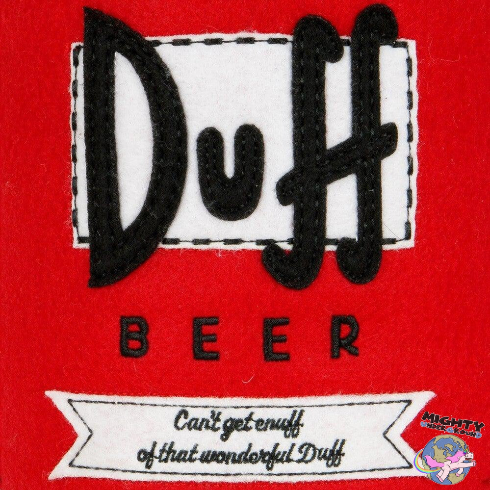 The Simpsons: Duff Beer Can - Plüsch-Plüschfiguren-Kidrobot-Mighty Underground