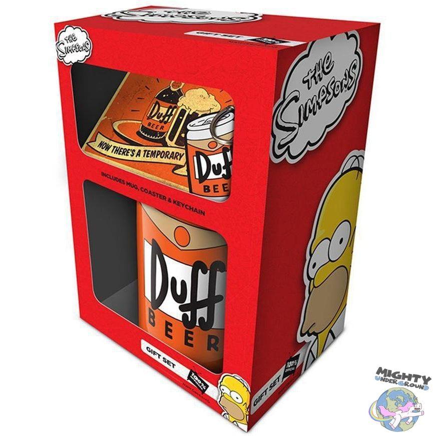 The Simpsons: Duff Beer - Geschenkset-Merchandise-Pyramid International-mighty-underground