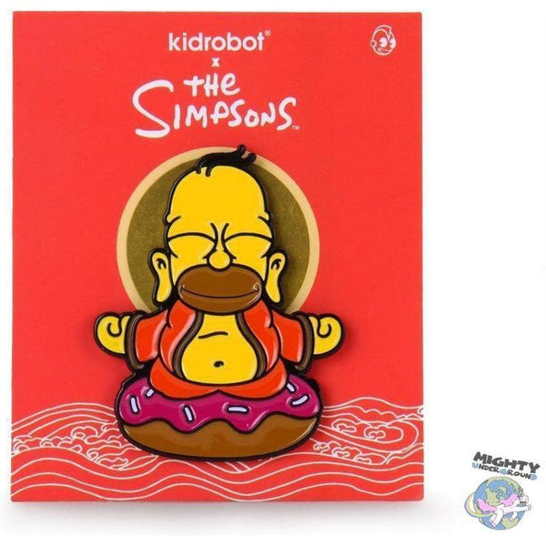 The Simpsons: Homer Buddha - Pin-Merchandise-Kidrobot-mighty-underground