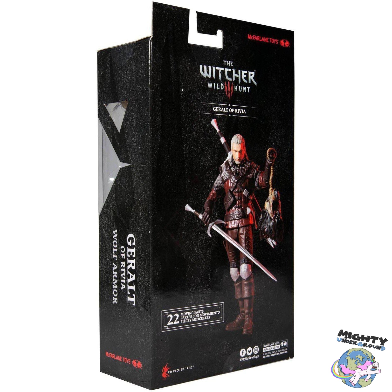 The Witcher 3: Wild Hunt - Geralt of Rivia (Wolf Armor) VORBESTELLUNG!-Actionfiguren-McFarlane Toys-Mighty Underground