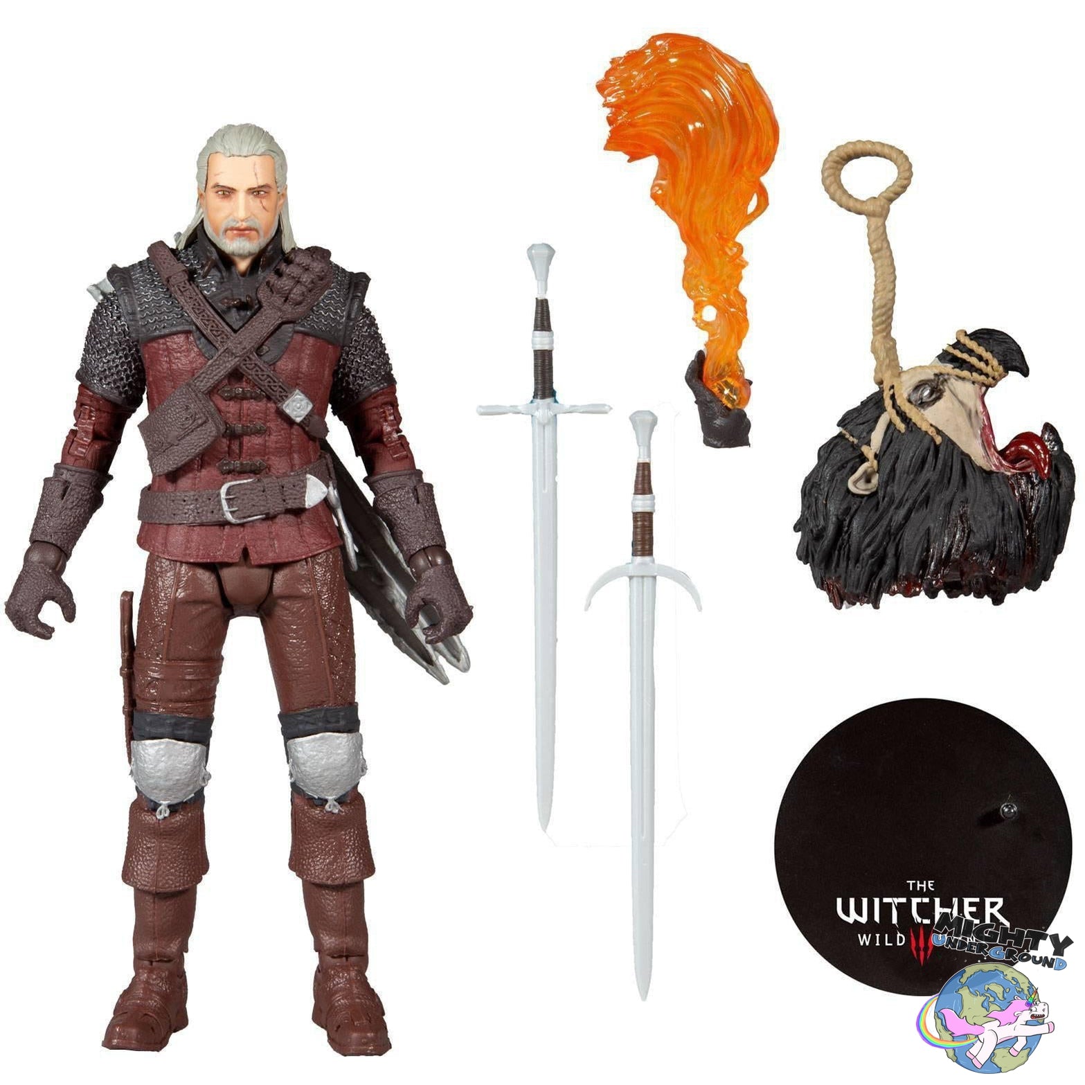 The Witcher 3: Wild Hunt - Geralt of Rivia (Wolf Armor) VORBESTELLUNG!-Actionfiguren-McFarlane Toys-Mighty Underground