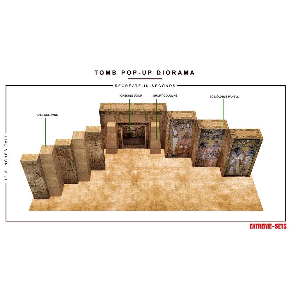 Tomb Pop-Up - Diorama - 1/12-Actionfiguren-Extreme Sets-Mighty Underground