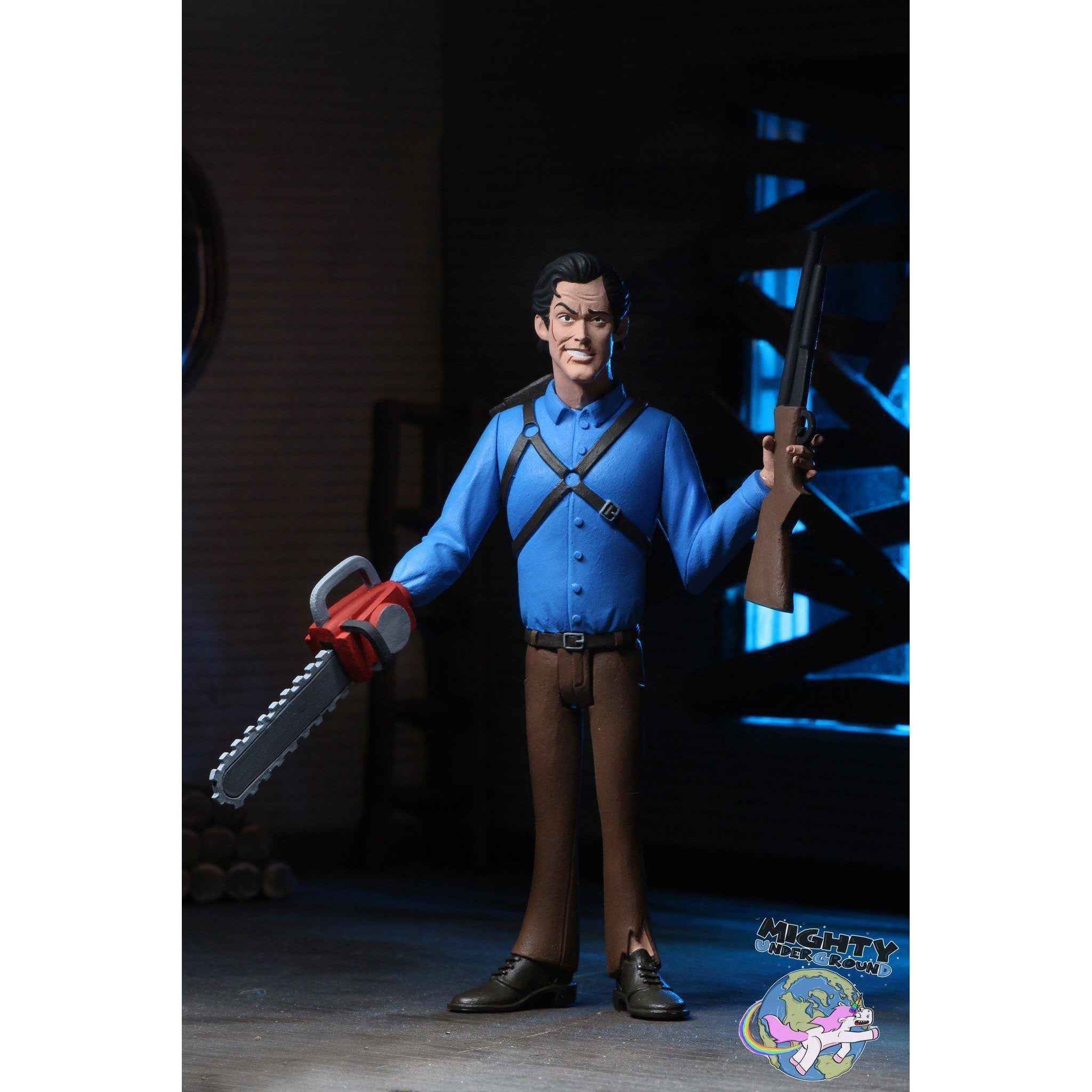 Toony Terrors: Ash (Evil Dead 2)-Actionfiguren-NECA-mighty-underground