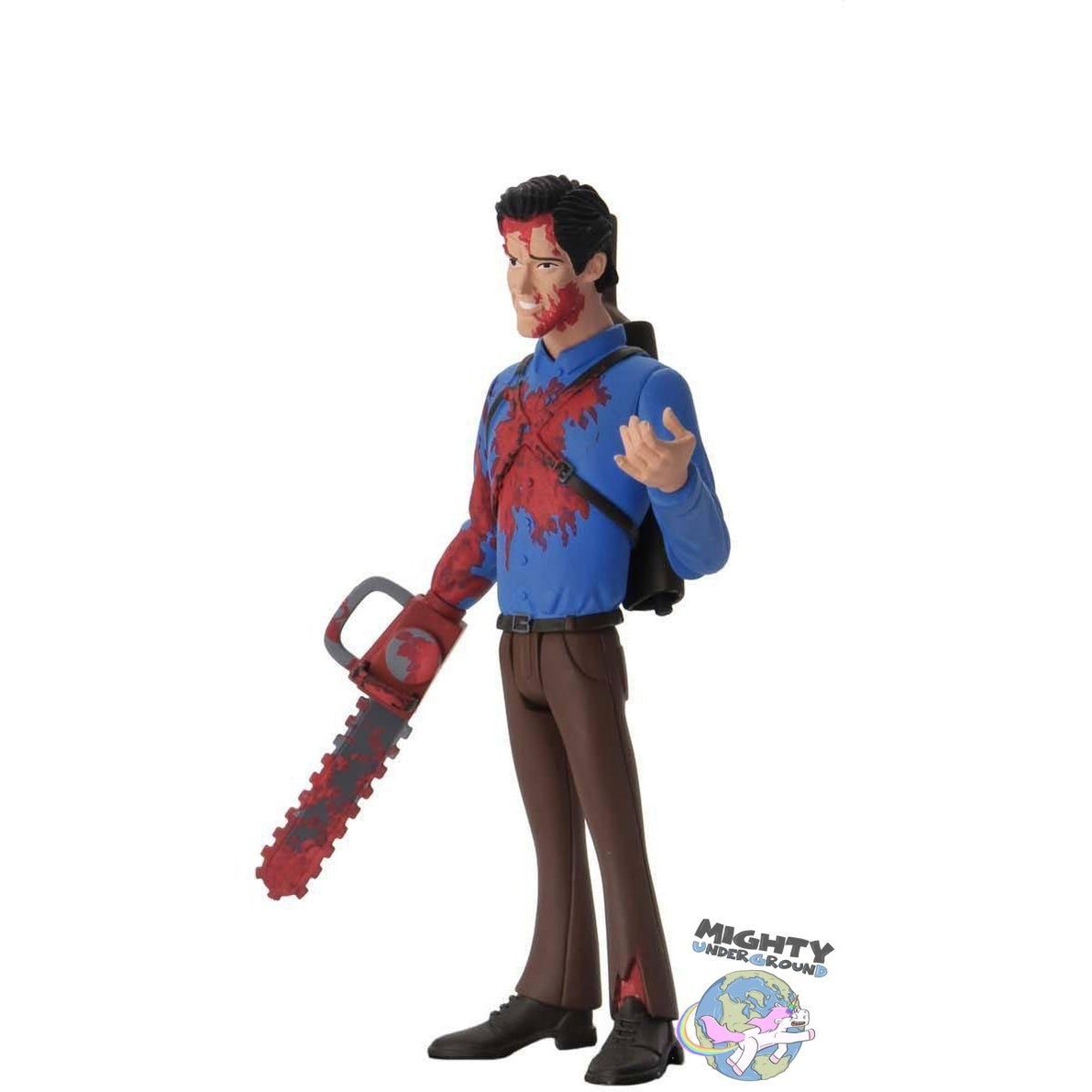 Toony Terrors: Ash (Evil Dead 2, bloody) VORBESTELLUNG!-Actionfiguren-NECA-mighty-underground