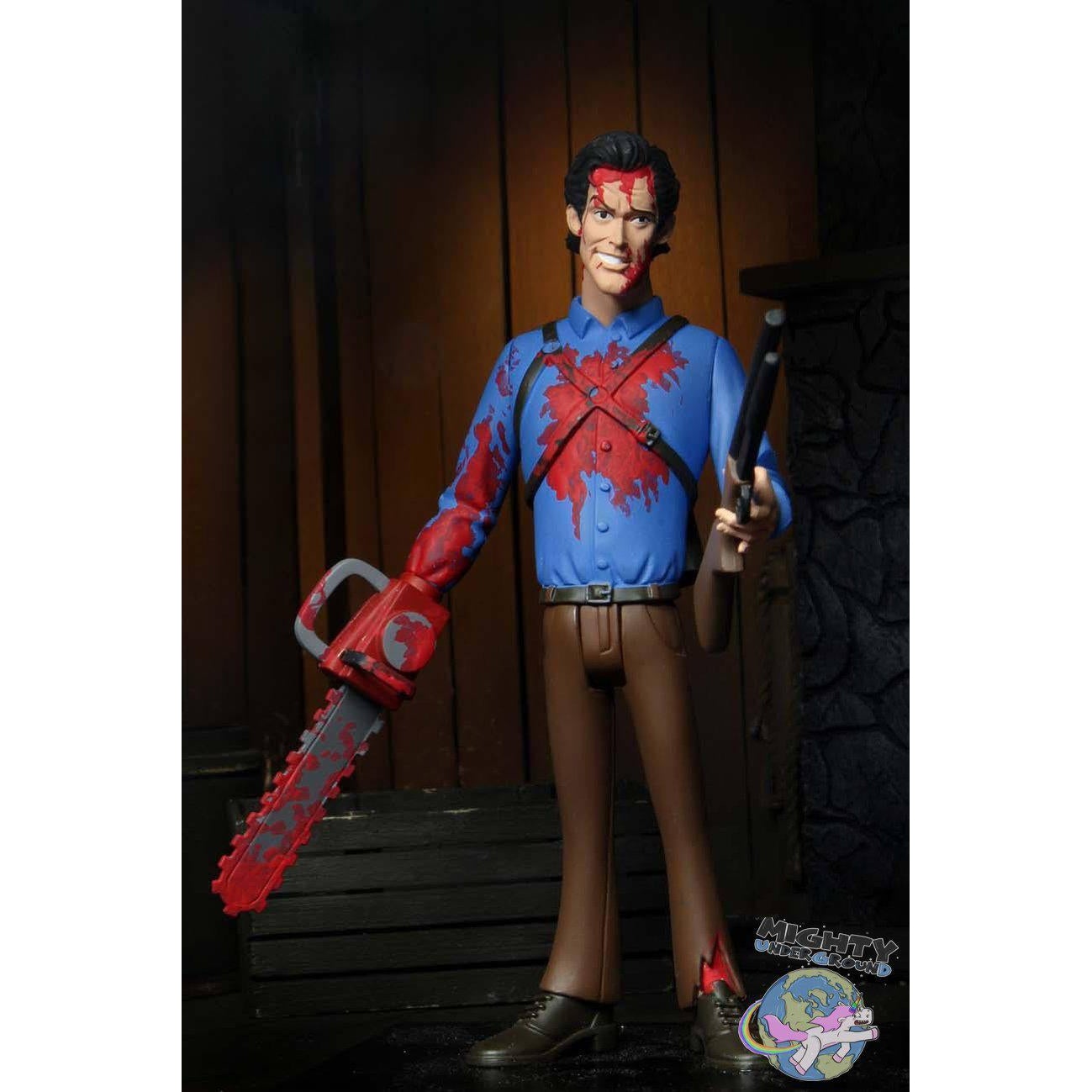 Toony Terrors: Ash (Evil Dead 2, bloody) VORBESTELLUNG!-Actionfiguren-NECA-mighty-underground