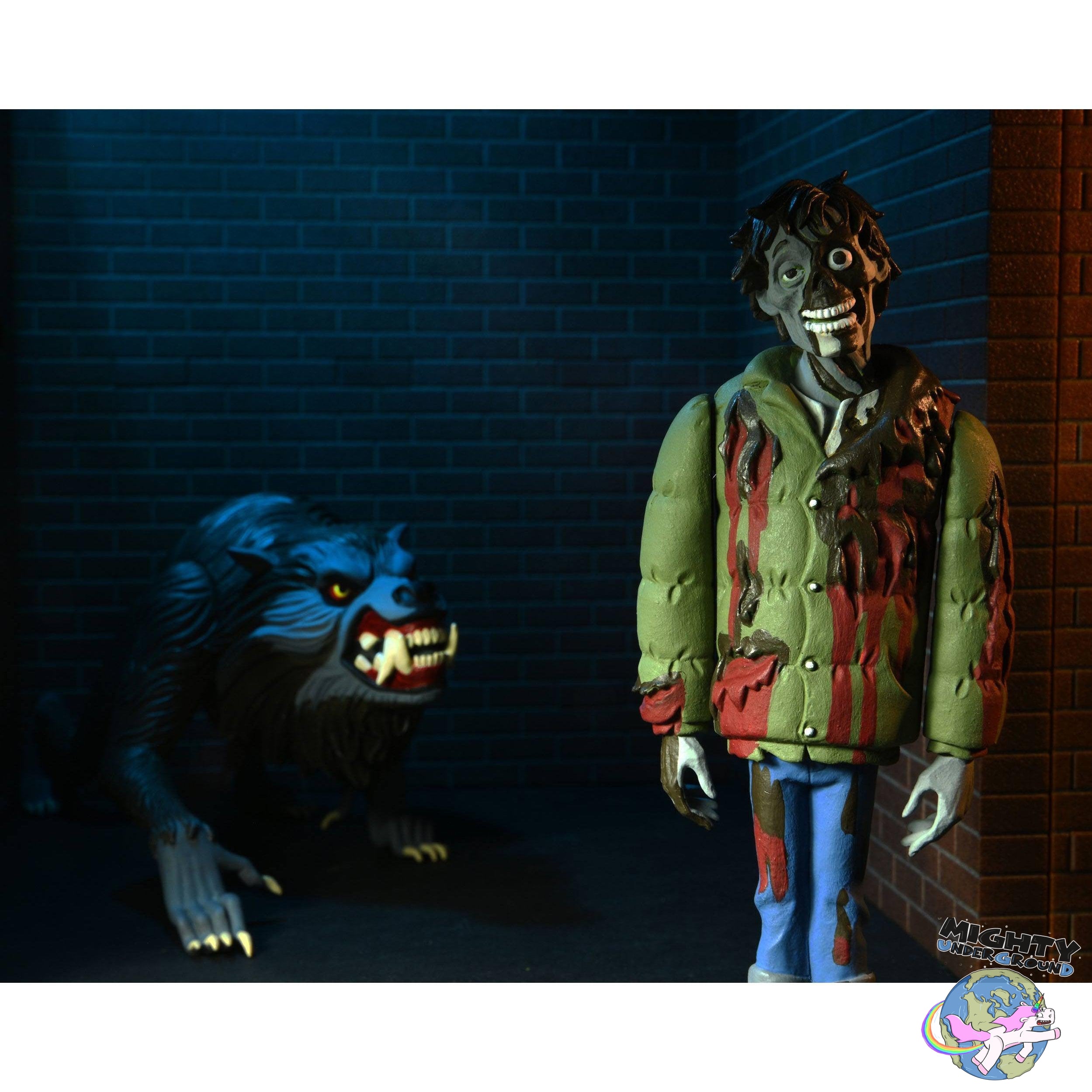 Toony Terrors: Jack & Kessler Wolf (American Werewolf)-Actionfiguren-NECA-Mighty Underground