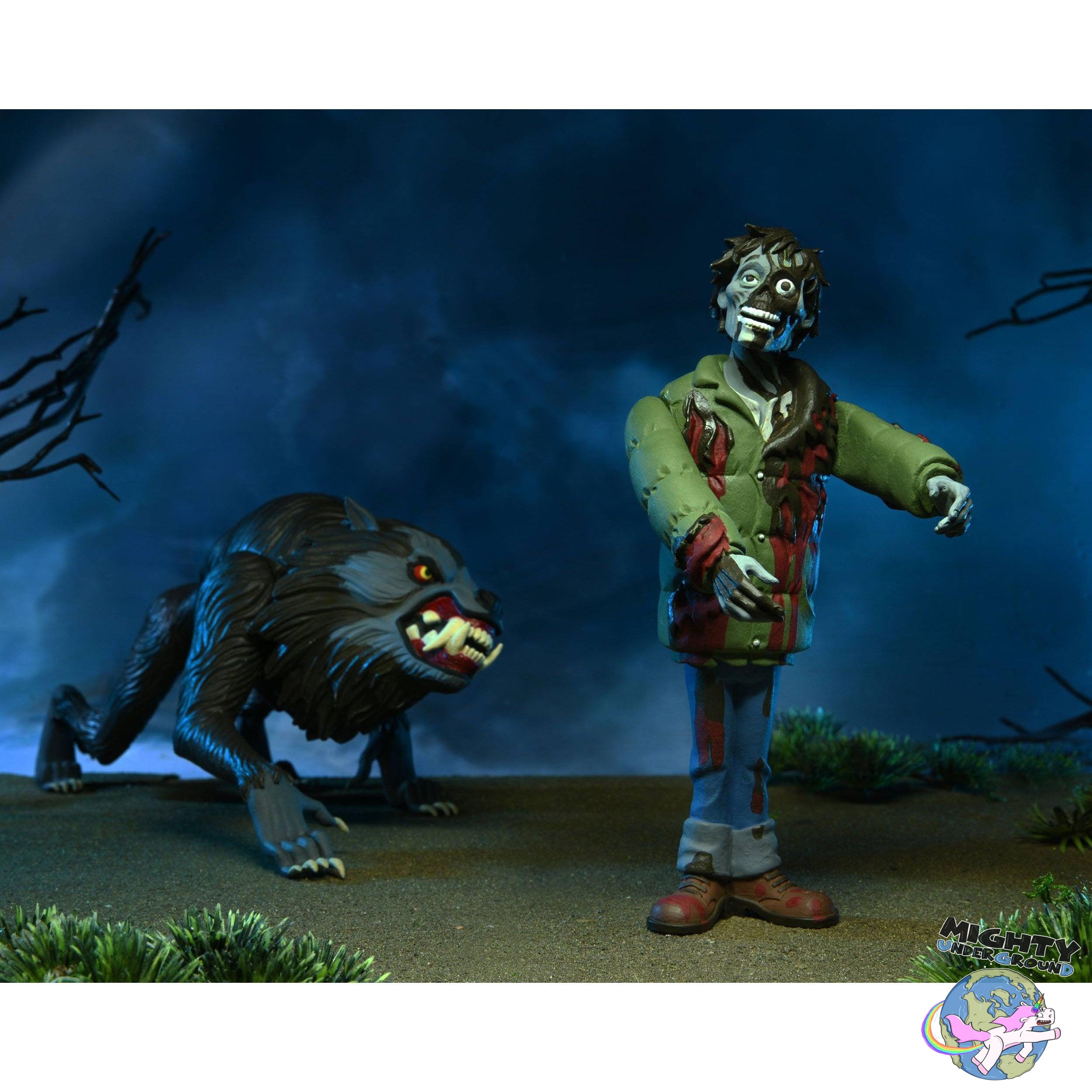 Toony Terrors: Jack & Kessler Wolf (American Werewolf)-Actionfiguren-NECA-Mighty Underground