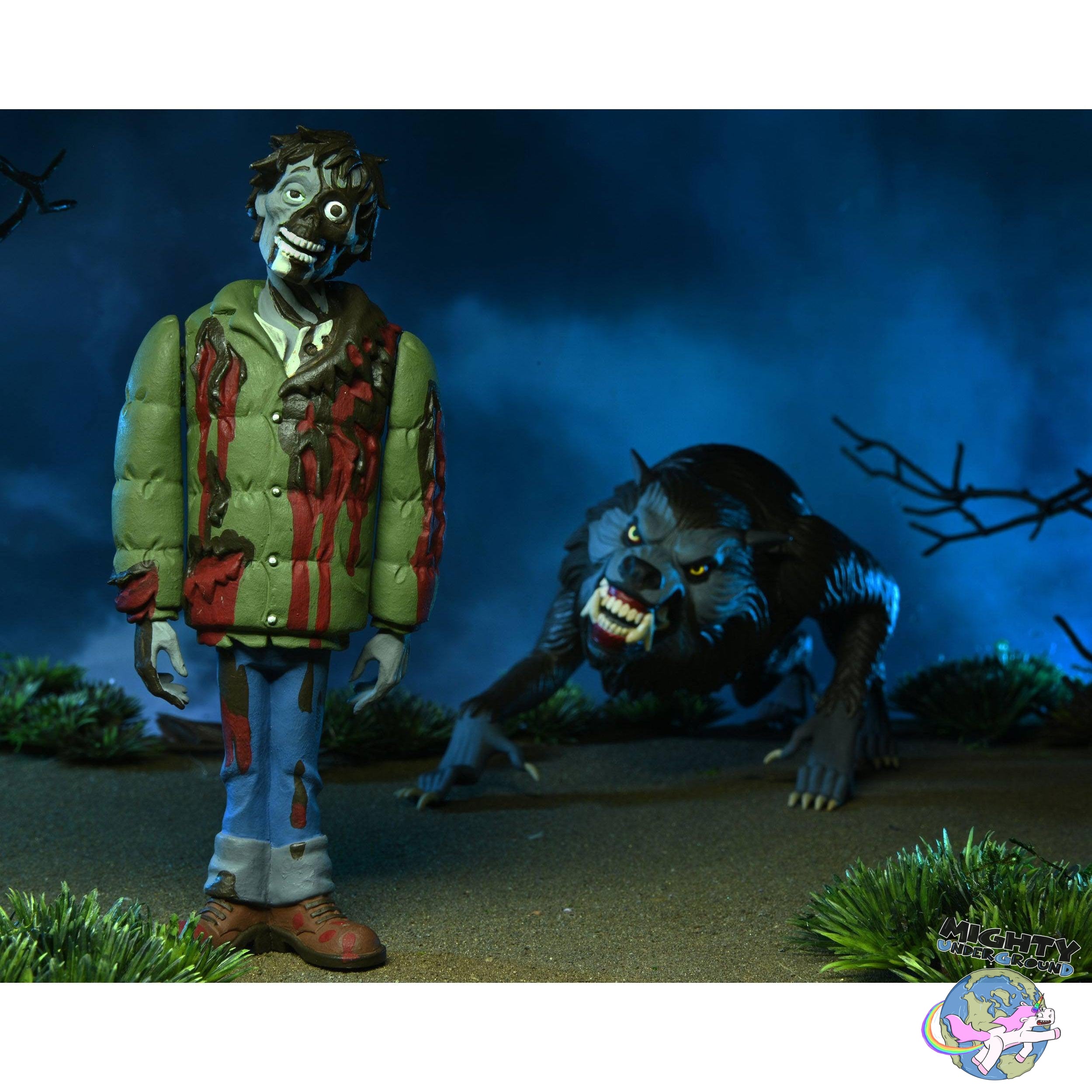 Toony Terrors: Jack & Kessler Wolf (American Werewolf)-Actionfiguren-NECA-Mighty Underground