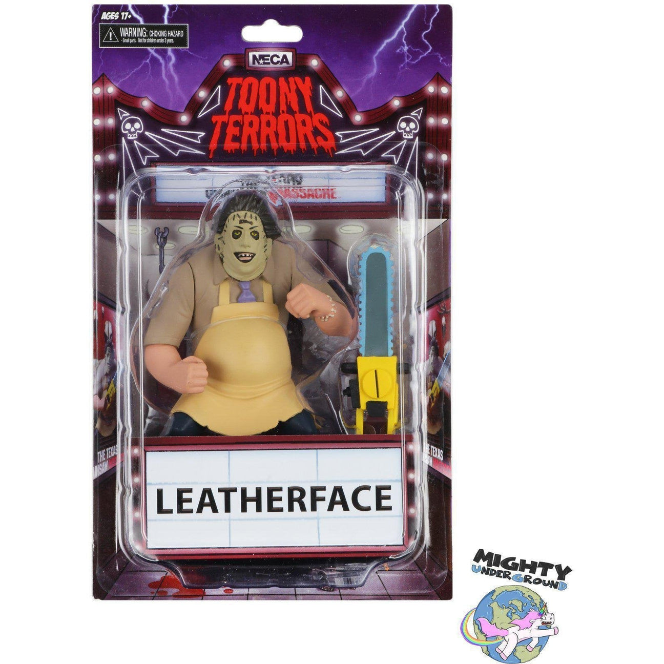 Toony Terrors: Leatherface-Actionfiguren-NECA-mighty-underground