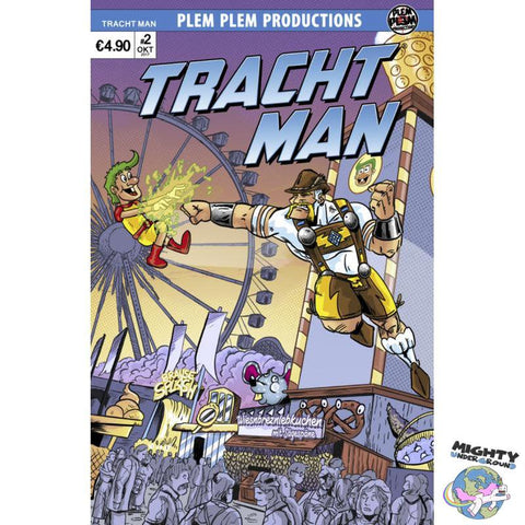 Tracht Man 02-Comic-Plem Plem Productions-Mighty Underground