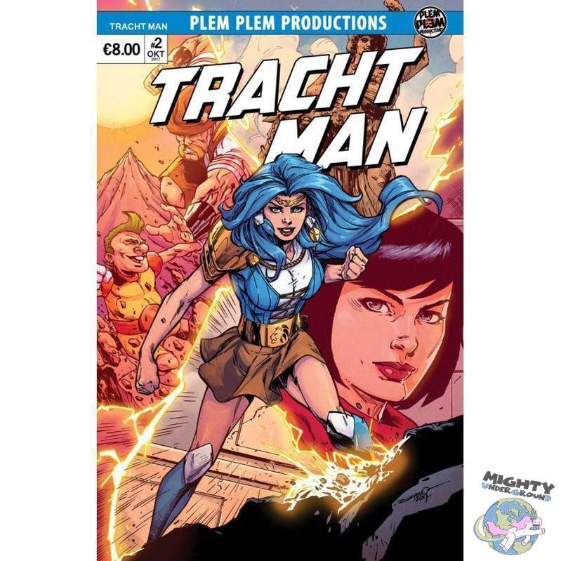 Tracht Man 02 (Variant Cover)-Comic-Plem Plem Productions-mighty-underground