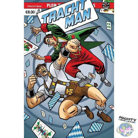 Tracht Man 05 (Variant Cover)-Comic-Plem Plem Productions-mighty-underground