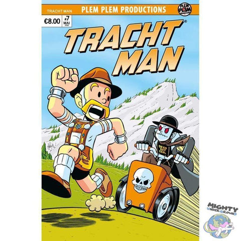 Tracht Man 07 (Variant Cover)-Comic-Plem Plem Productions-mighty-underground