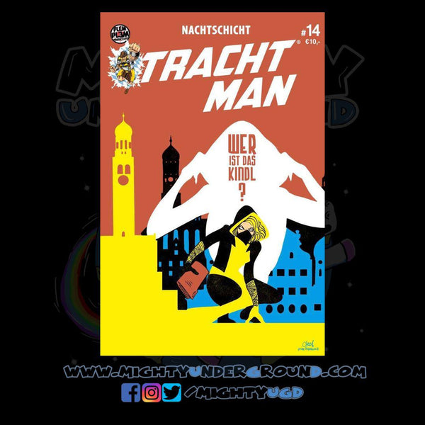 Tracht Man 14 (exklusives, limitiertes Variant)-Comic-Plem Plem Productions-Mighty Underground