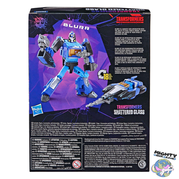 Transformers: Blurr - Shattered Glass Deluxe Class (Exclusive)-Actionfiguren-Hasbro-Mighty Underground