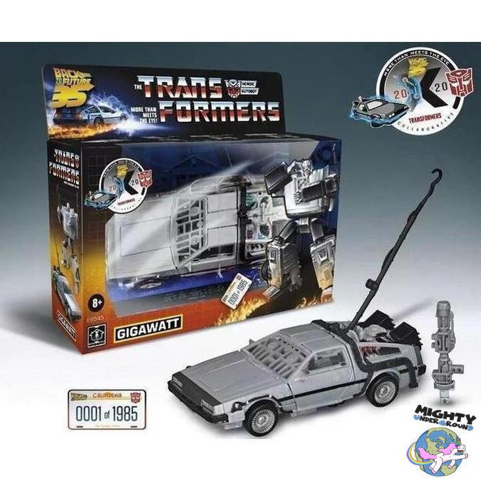 Transformers Generations Collaborative: Back to the Future / Gigawatt-Actionfiguren-Hasbro-Mighty Underground