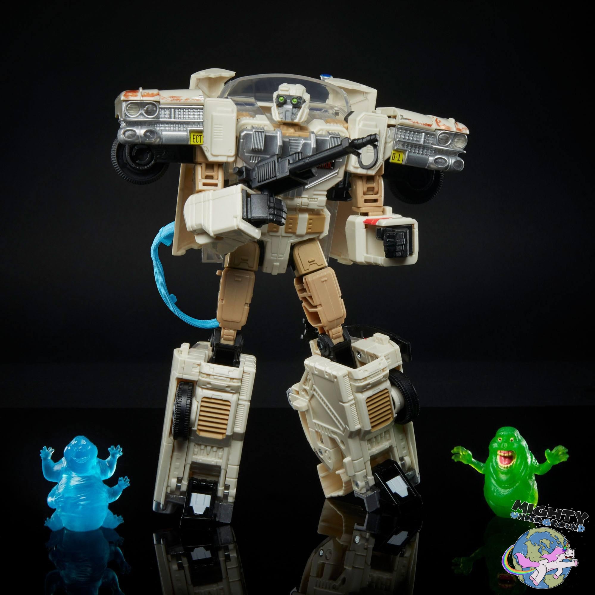 Transformers x Ghostbusters: Legacy Ecto-1-Actionfiguren-Hasbro-Mighty Underground