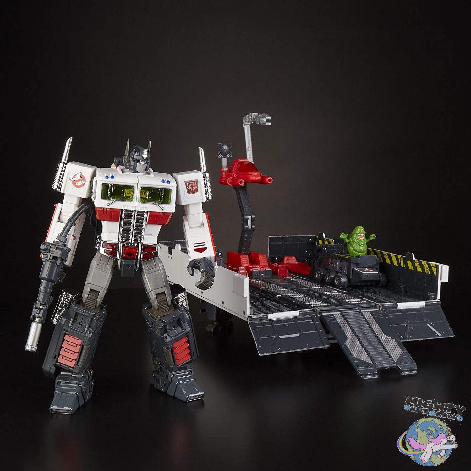 Transformers Generations Collaborative: Ghostbusters / Optimus Prime Ecto-35 Edition-Actionfiguren-Hasbro-mighty-underground