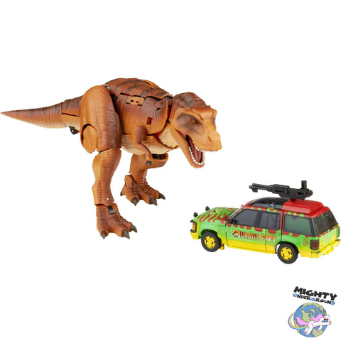 Transformers Collaborative: Jurassic Park Tyrannocon Rex & Autobot JP93-Actionfiguren-Hasbro-Mighty Underground